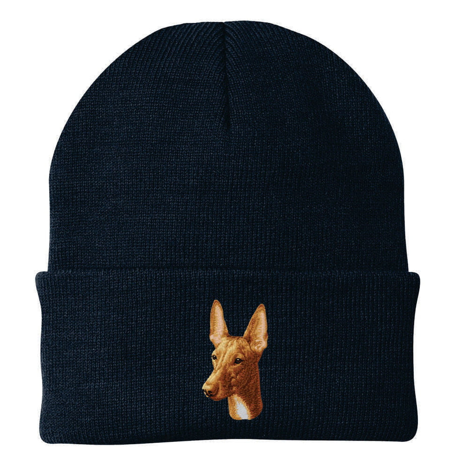 Pharaoh Hound Embroidered Beanie