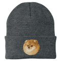 Pomeranian Embroidered Beanie