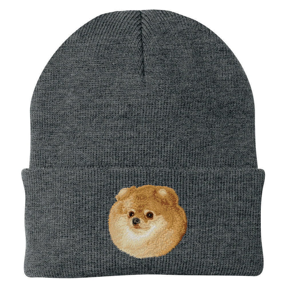 Pomeranian Embroidered Beanie
