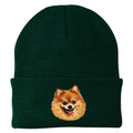 Pomeranian Embroidered Beanie