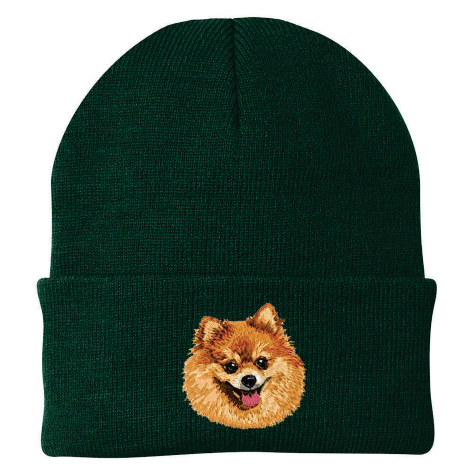 Pomeranian Embroidered Beanie