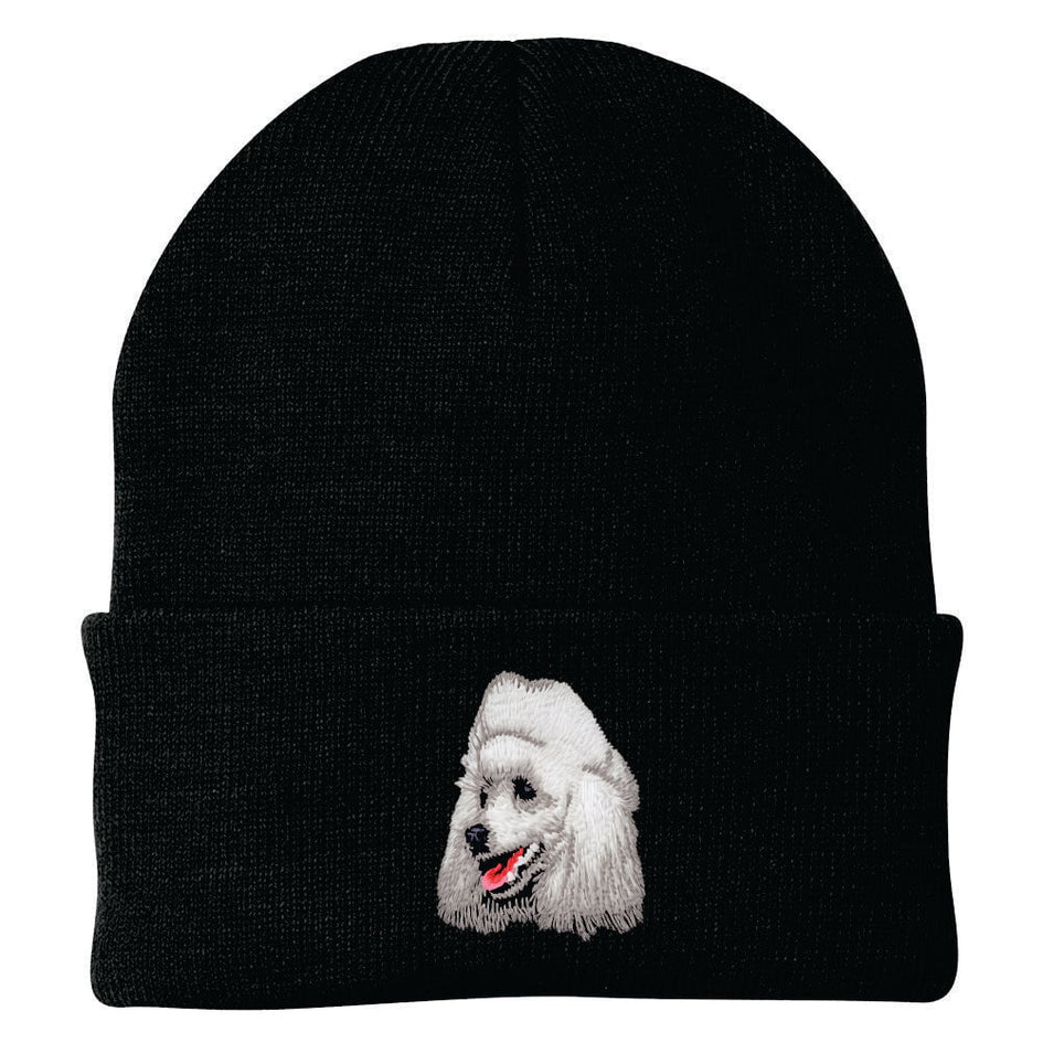 Poodle Embroidered Beanie