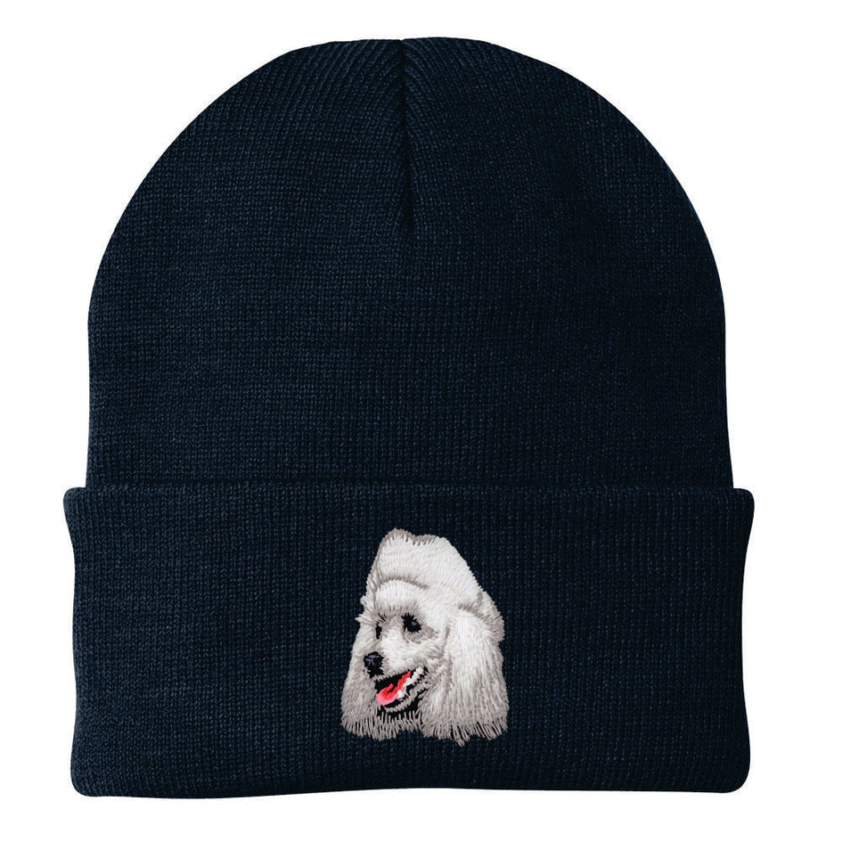 Poodle Embroidered Beanie