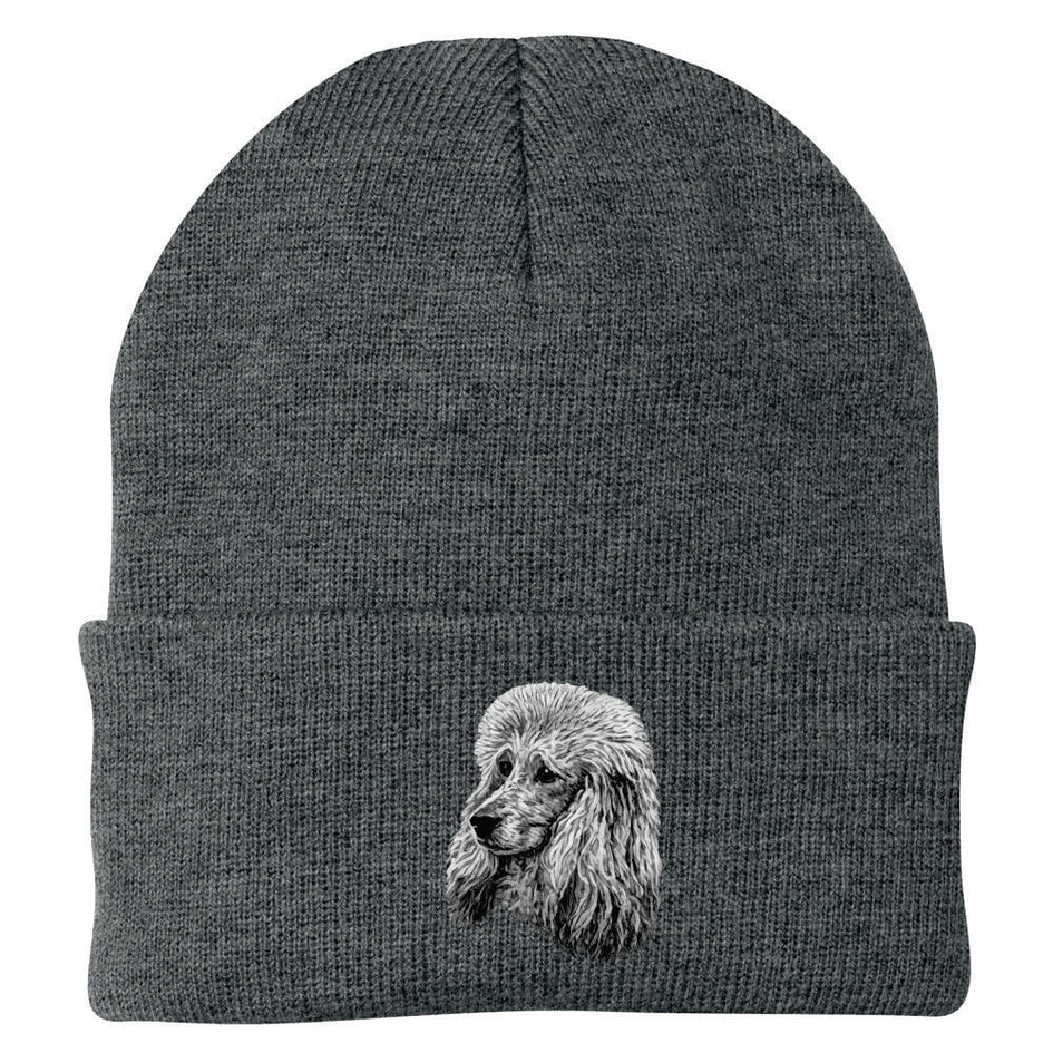 Poodle Embroidered Beanie