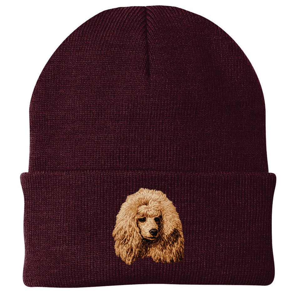 Poodle Embroidered Beanie