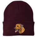 Rhodesian Ridgeback Embroidered Beanie