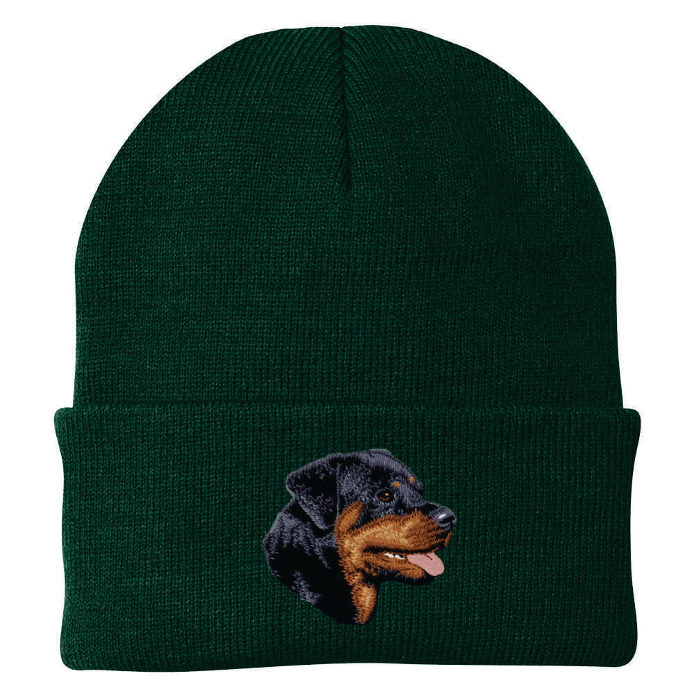 Rottweiler Embroidered Beanie | AKC Shop