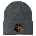 Rottweiler Embroidered Beanie