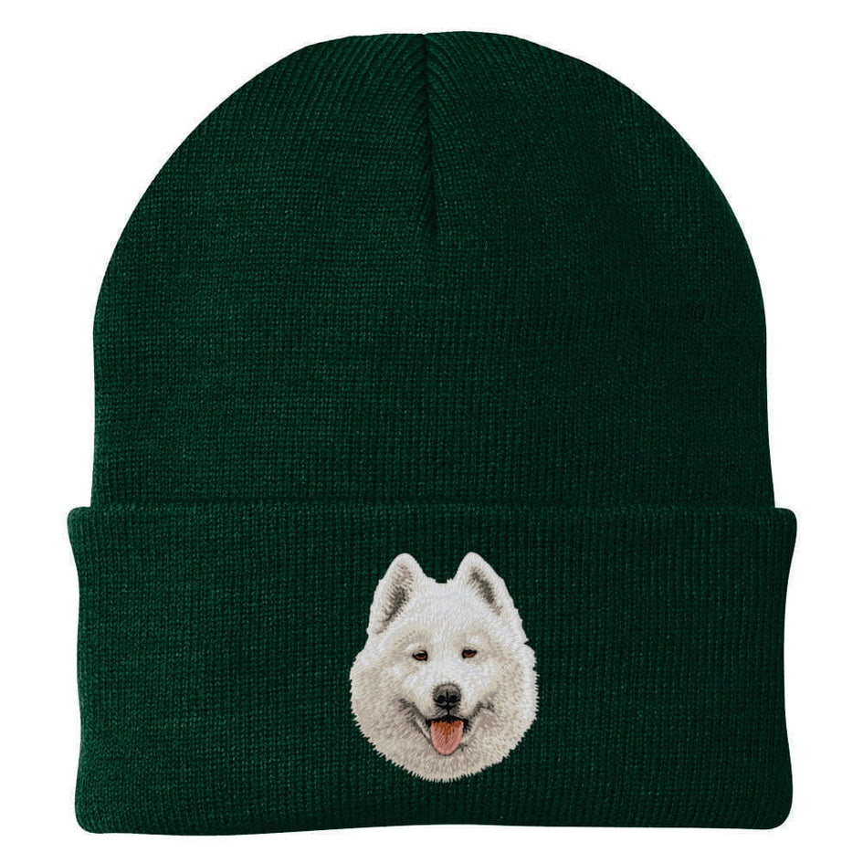 Samoyed Embroidered Beanie