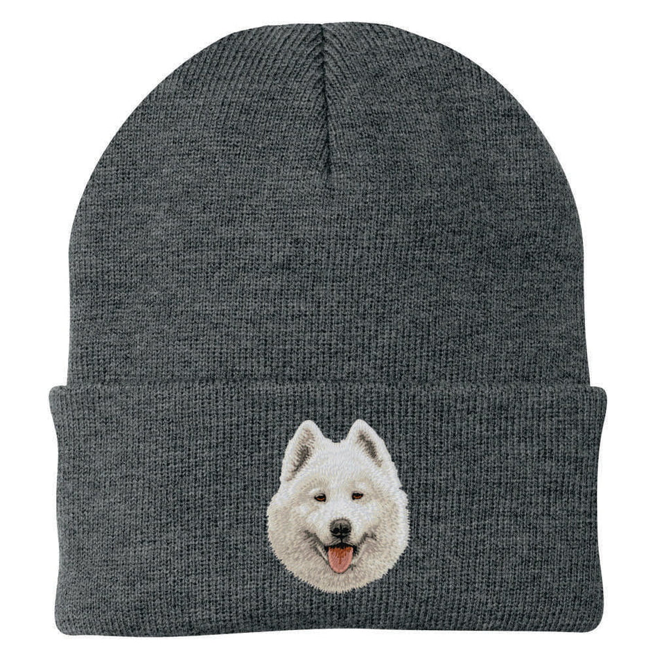 Samoyed Embroidered Beanie