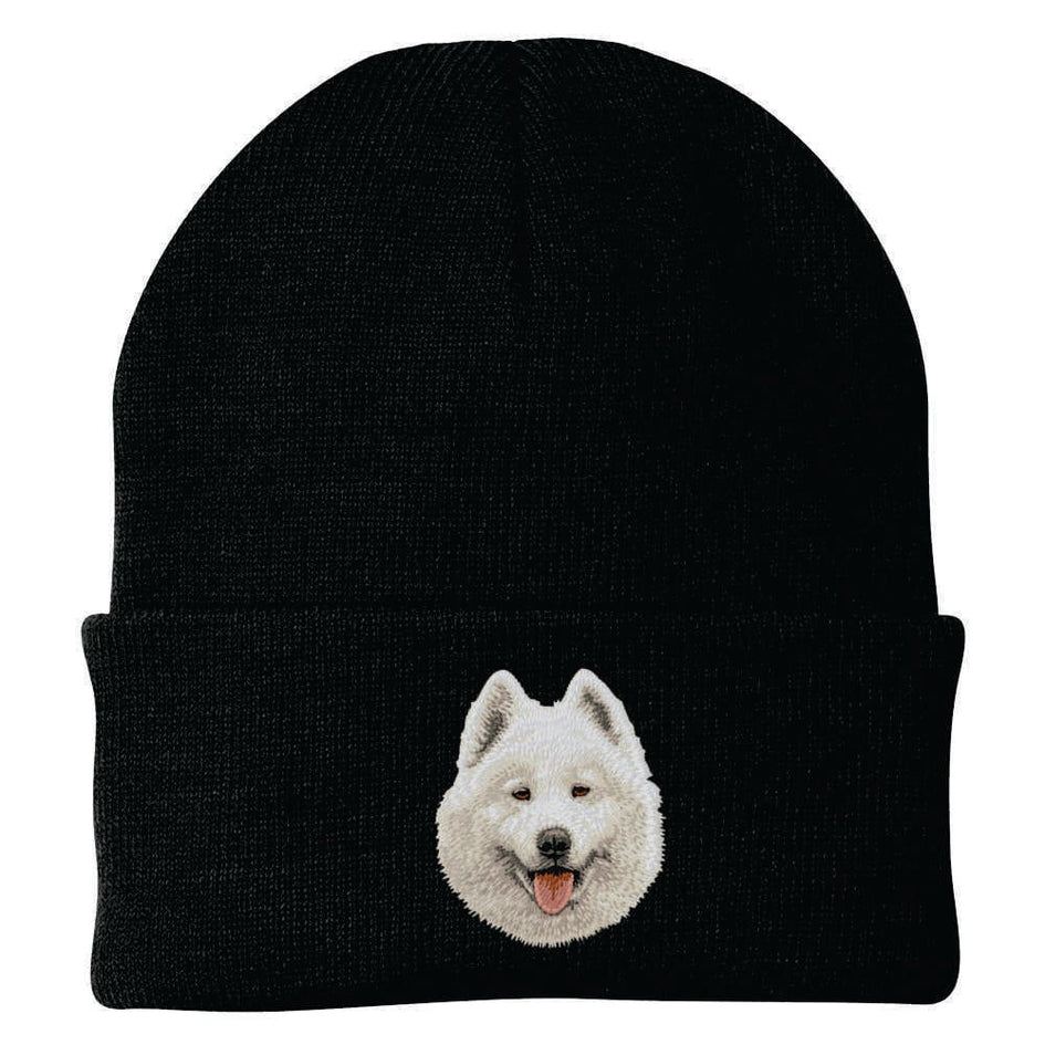 Samoyed Embroidered Beanie