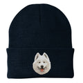 Samoyed Embroidered Beanie
