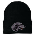 Scottish Deerhound Embroidered Beanie