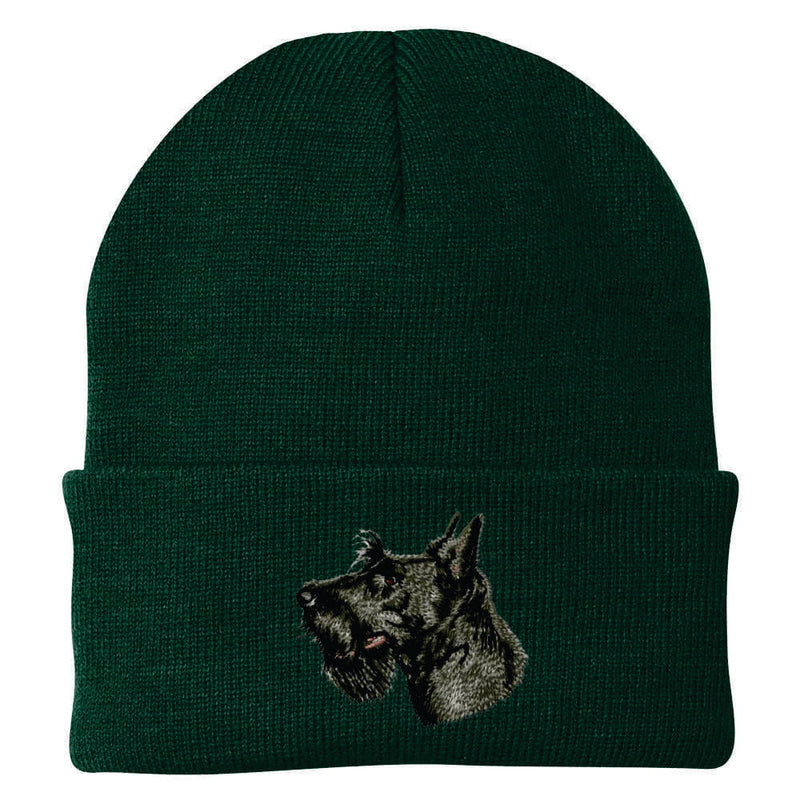Scottish Terrier Embroidered Beanie