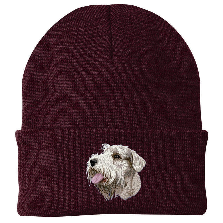 Sealyham Terrier Embroidered Beanie
