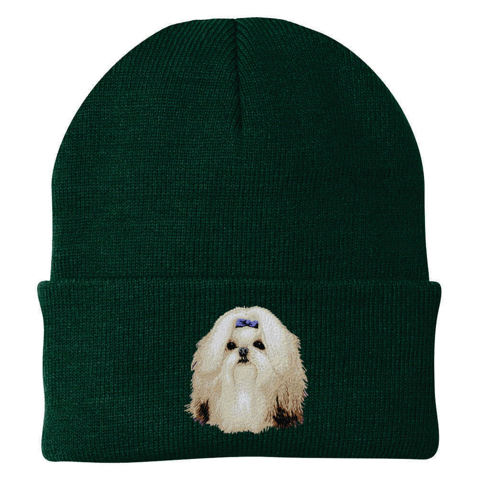 Shih Tzu Embroidered Beanie