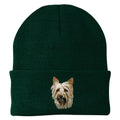 Silky Terrier Embroidered Beanie