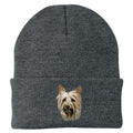 Silky Terrier Embroidered Beanie