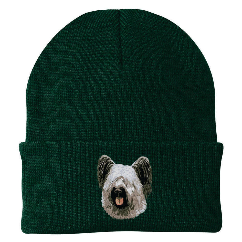 Skye Terrier Embroidered Beanie
