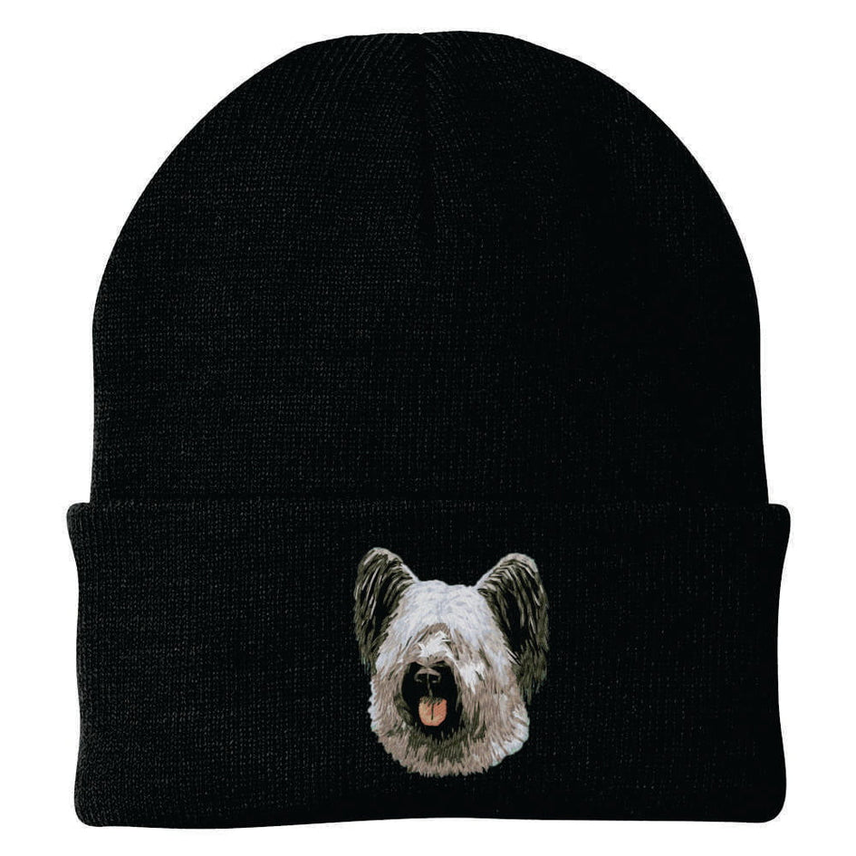 Skye Terrier Embroidered Beanie