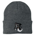 Smooth Fox Terrier Embroidered Beanie