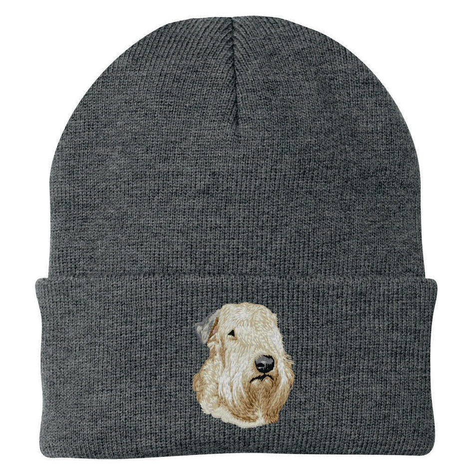 Soft Coated Wheaten Terrier Embroidered Beanie