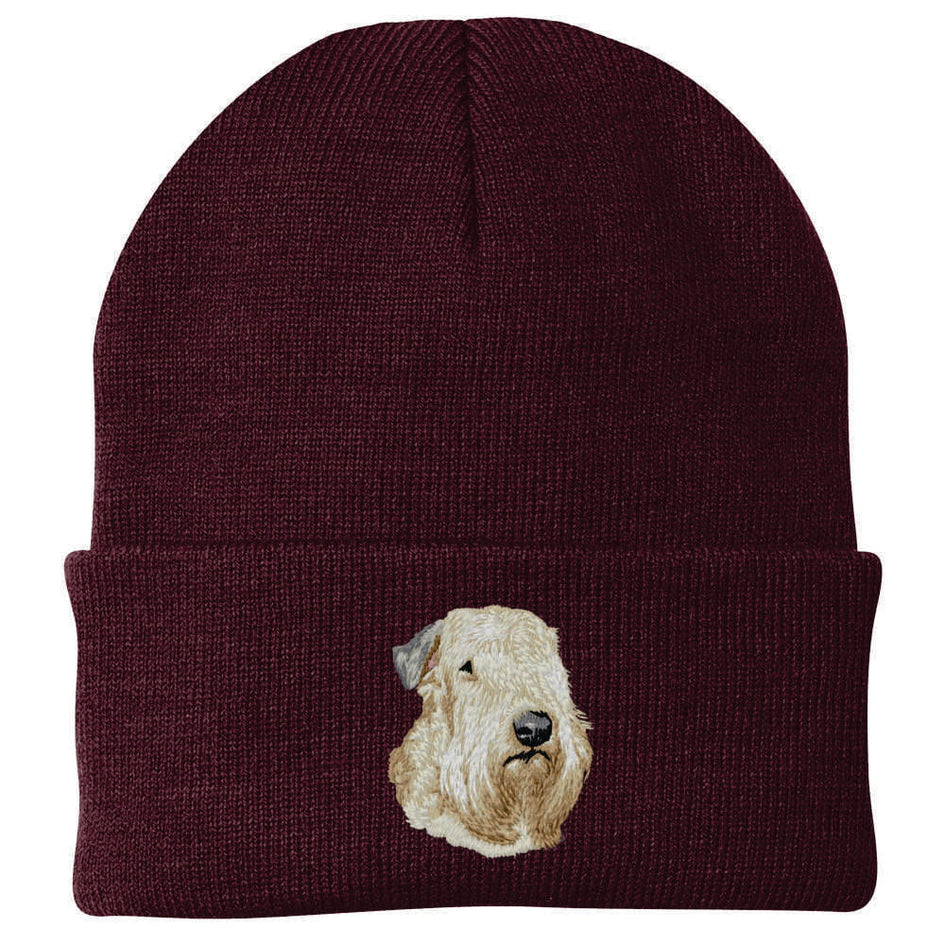 Soft Coated Wheaten Terrier Embroidered Beanie