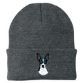 Toy Fox Terrier Embroidered Beanie