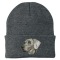 Weimaraner Embroidered Beanie