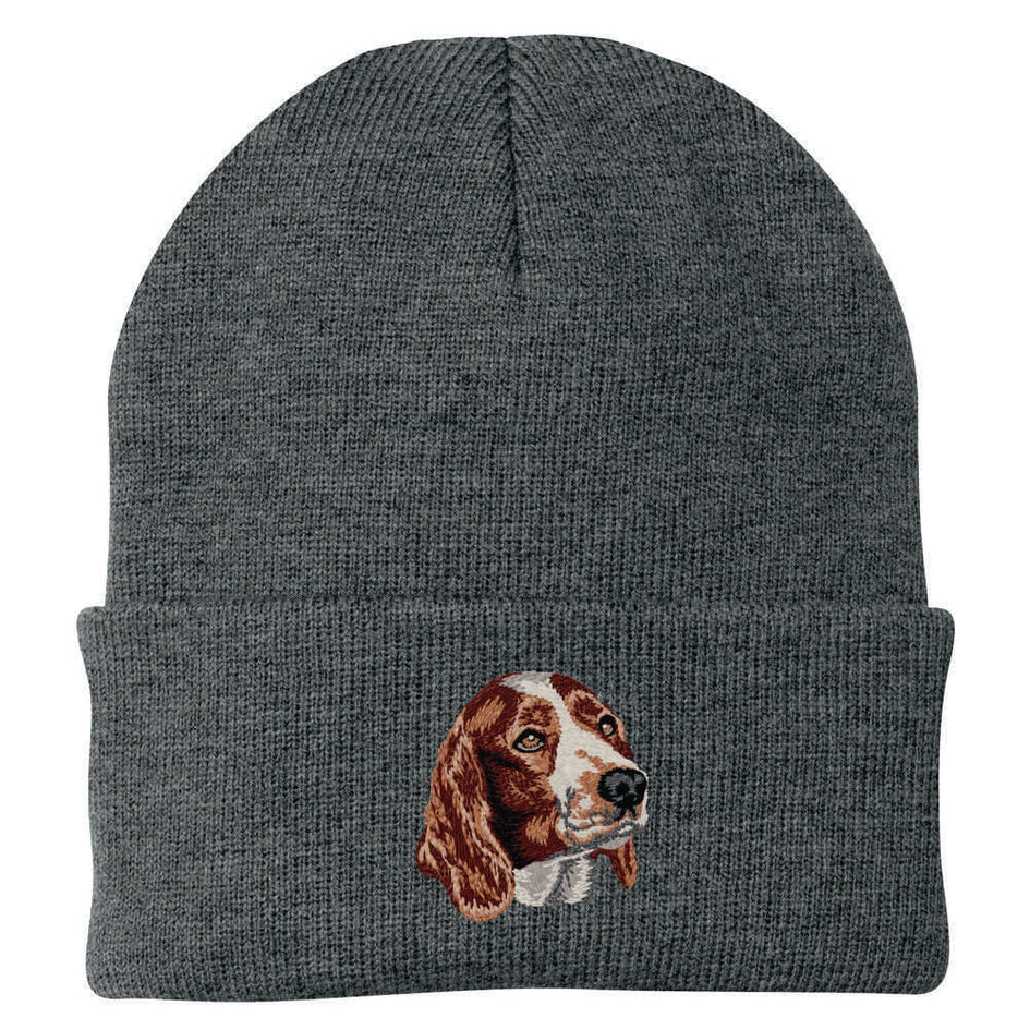 Welsh Springer Spaniel Embroidered Beanie