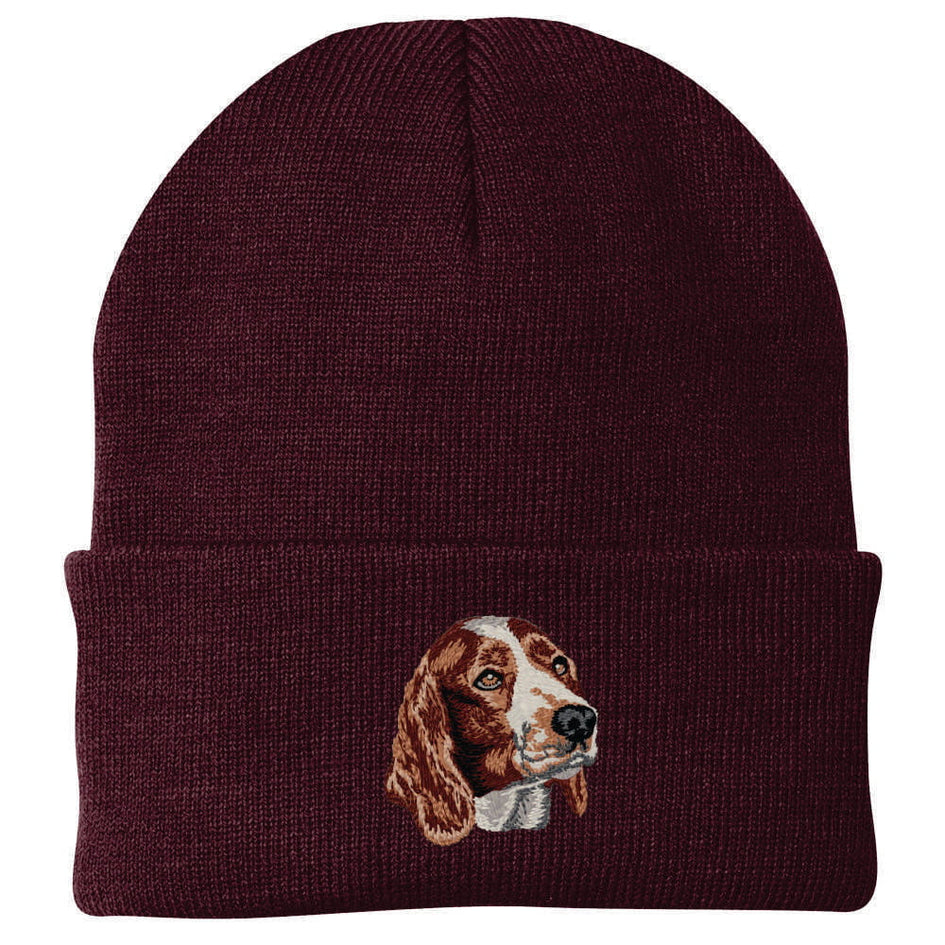 Welsh Springer Spaniel Embroidered Beanie