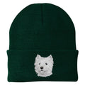West Highland White Terrier Embroidered Beanie