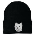 West Highland White Terrier Embroidered Beanie