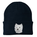West Highland White Terrier Embroidered Beanie