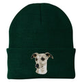 Whippet Embroidered Beanie