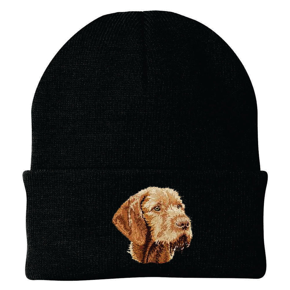 Wirehaired Vizsla Embroidered Beanie