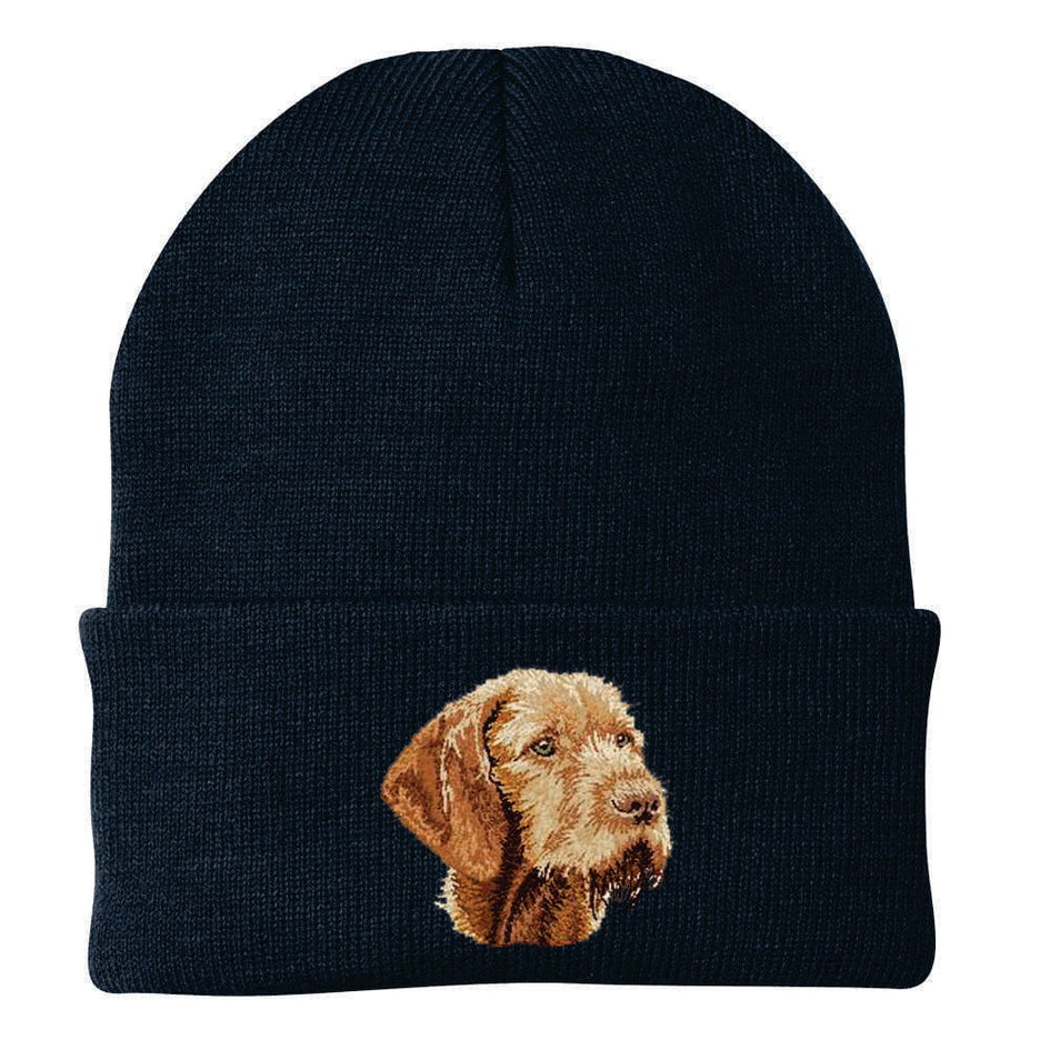 Wirehaired Vizsla Embroidered Beanie