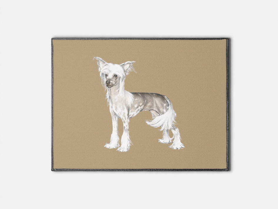 Chinese Crested Doormat