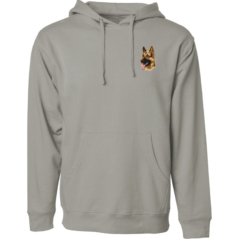 German Shepherd Dog Embroidered Sweatshirt Hoodie