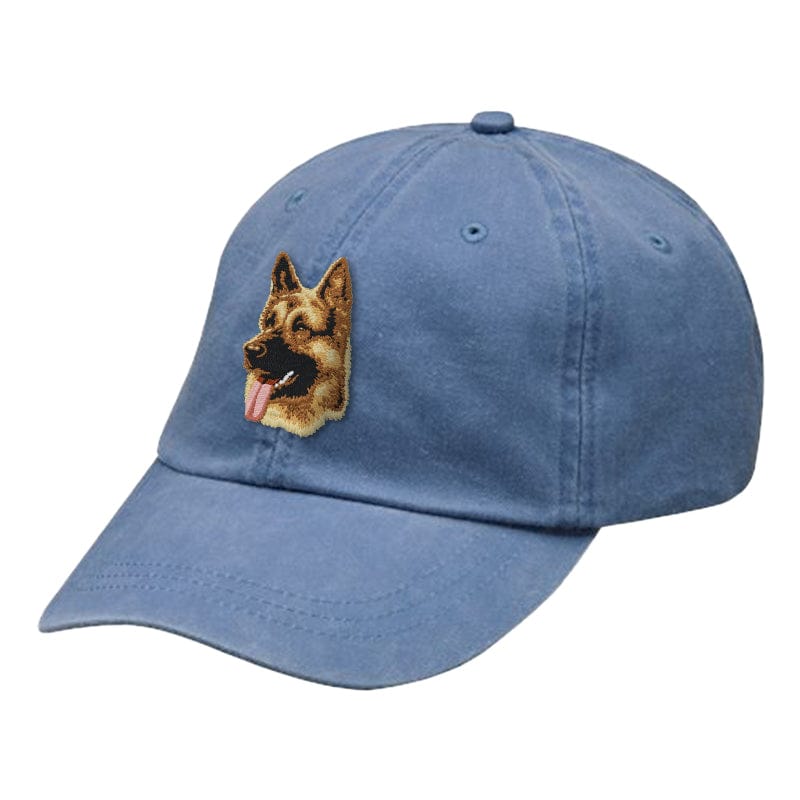 German Shepherd Dog Embroidered Baseball Cap