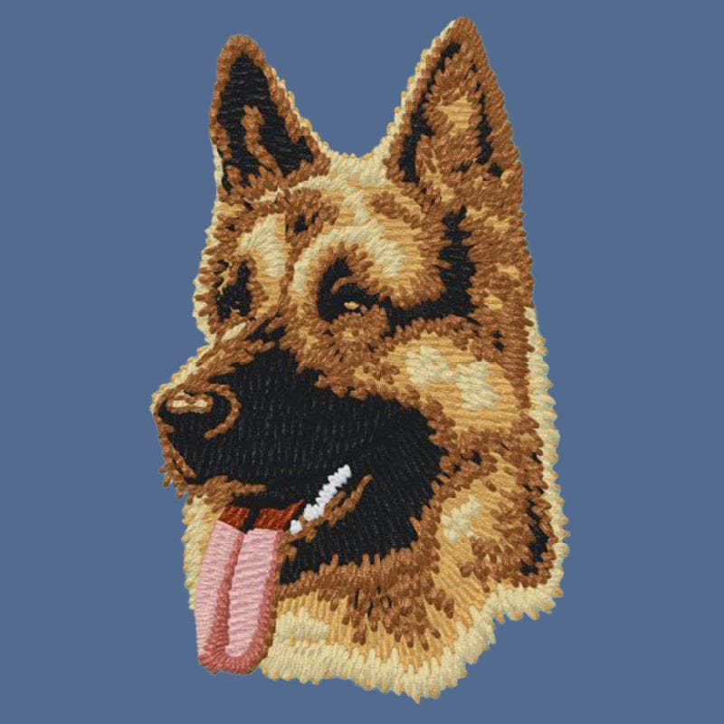 German Shepherd Dog Embroidered Baseball Cap