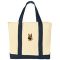 German Shepherd Dog Embroidered Tote