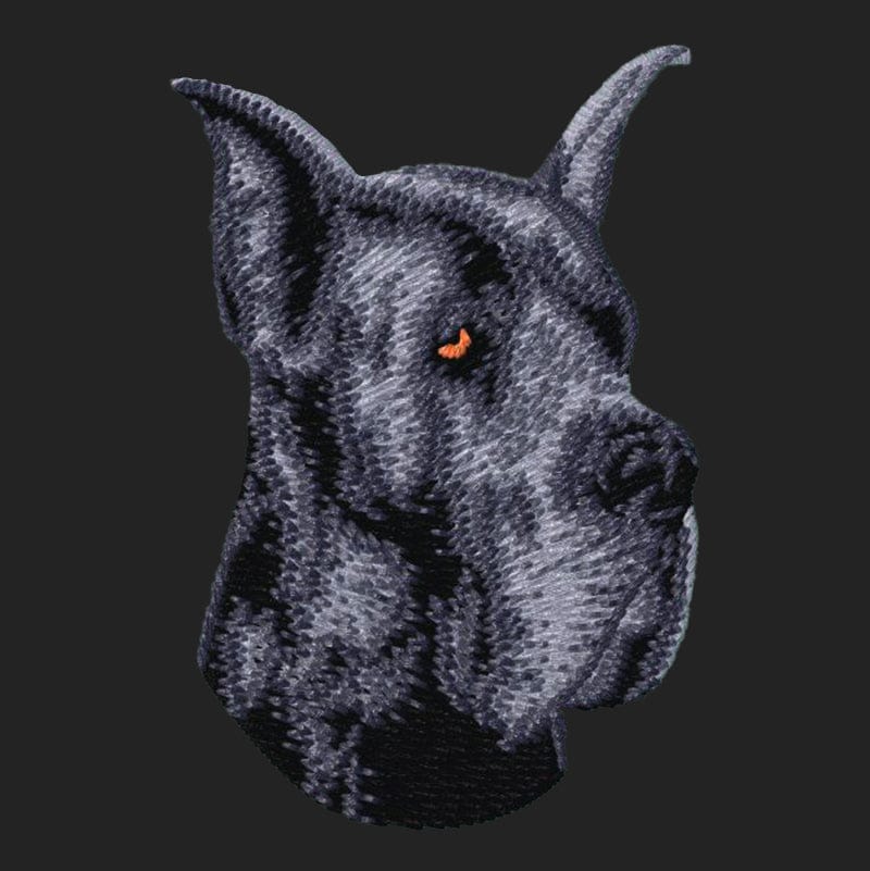 Great Dane Embroidered Sweatshirt Hoodie