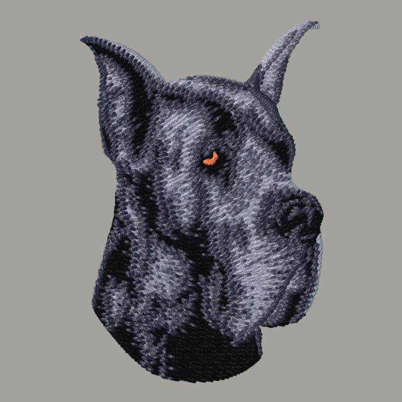 Great Dane Embroidered Sweatshirt Hoodie