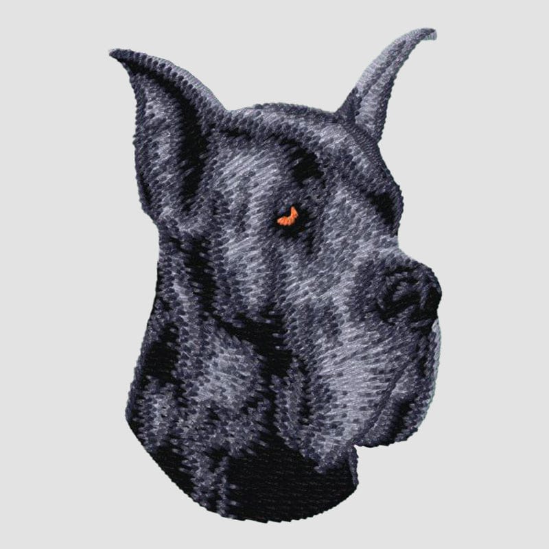 Great Dane Embroidered Sweatshirt Hoodie
