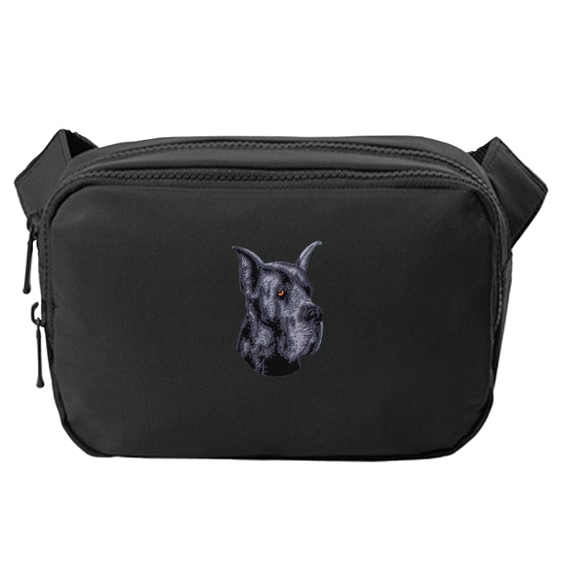 Great Dane Embroidered Crossbody Bag