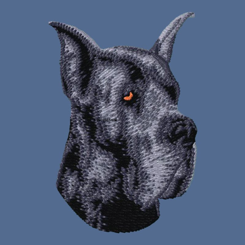 Great Dane Embroidered Baseball Cap