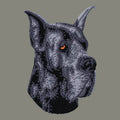 Great Dane Embroidered Baseball Cap