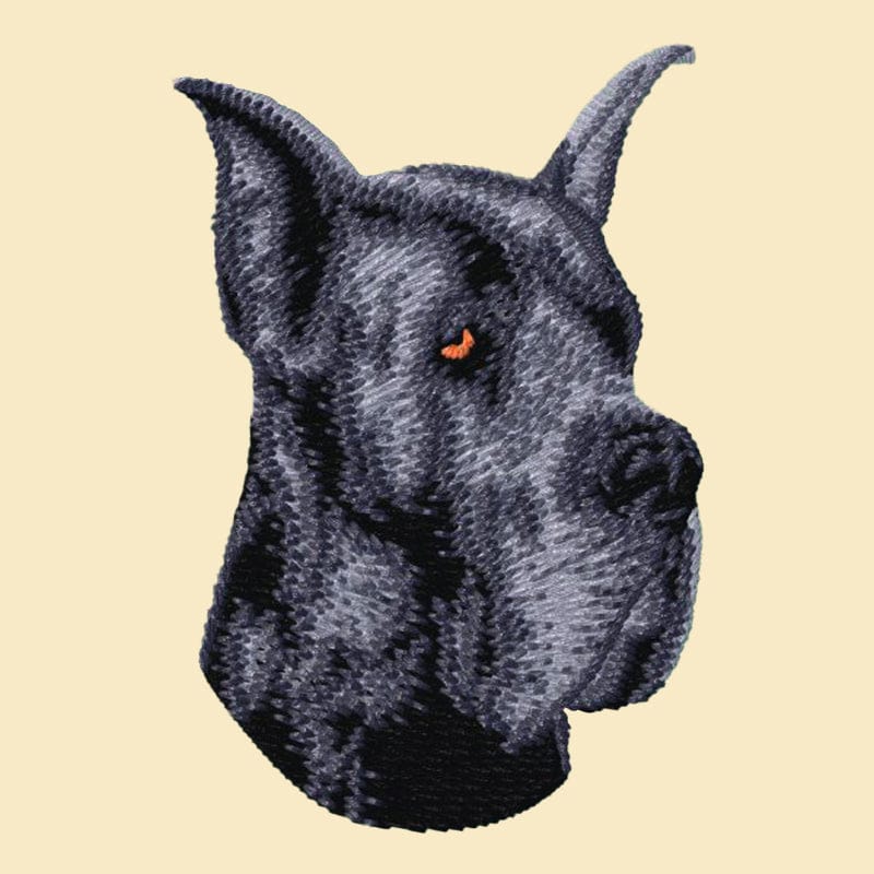 Great Dane Embroidered Tote