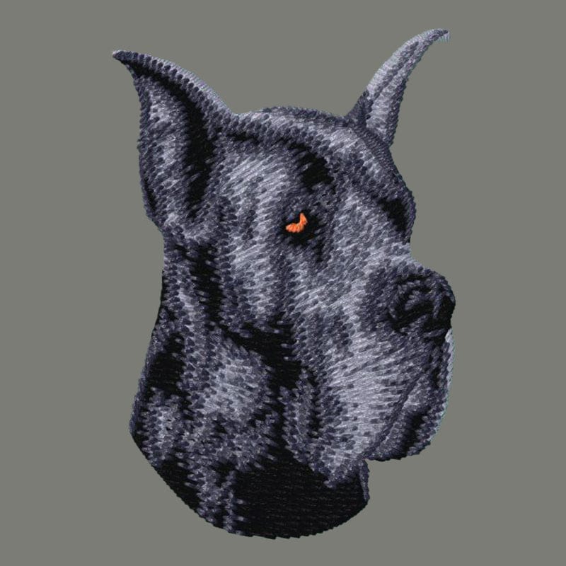 Great Dane Embroidered Wearable Blanket